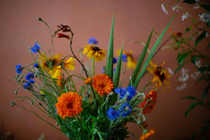 Seasonal Bouquet - Brights & Oranges