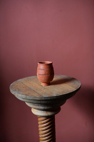 Terracotta Japanese round Pot