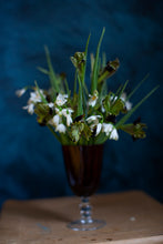 Load image into Gallery viewer, Beautiful Seasonal flowers in a  Vintage Vase- approx 30cm

